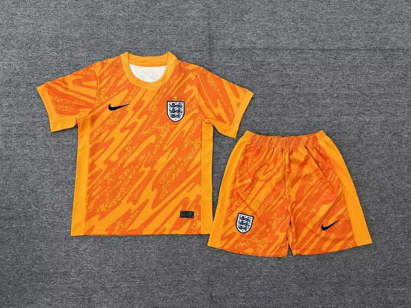 Ensemble de football enfant Pays-Bas orange gardien — 2024