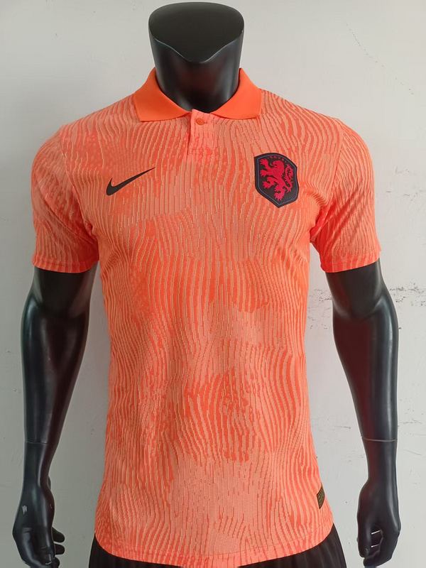 Polo 25-26 Pays-Bas orange — Version joueur