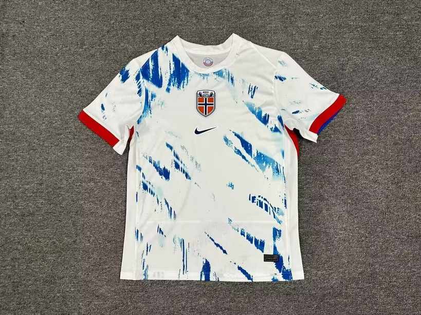 2024 Norway away soccer jersey