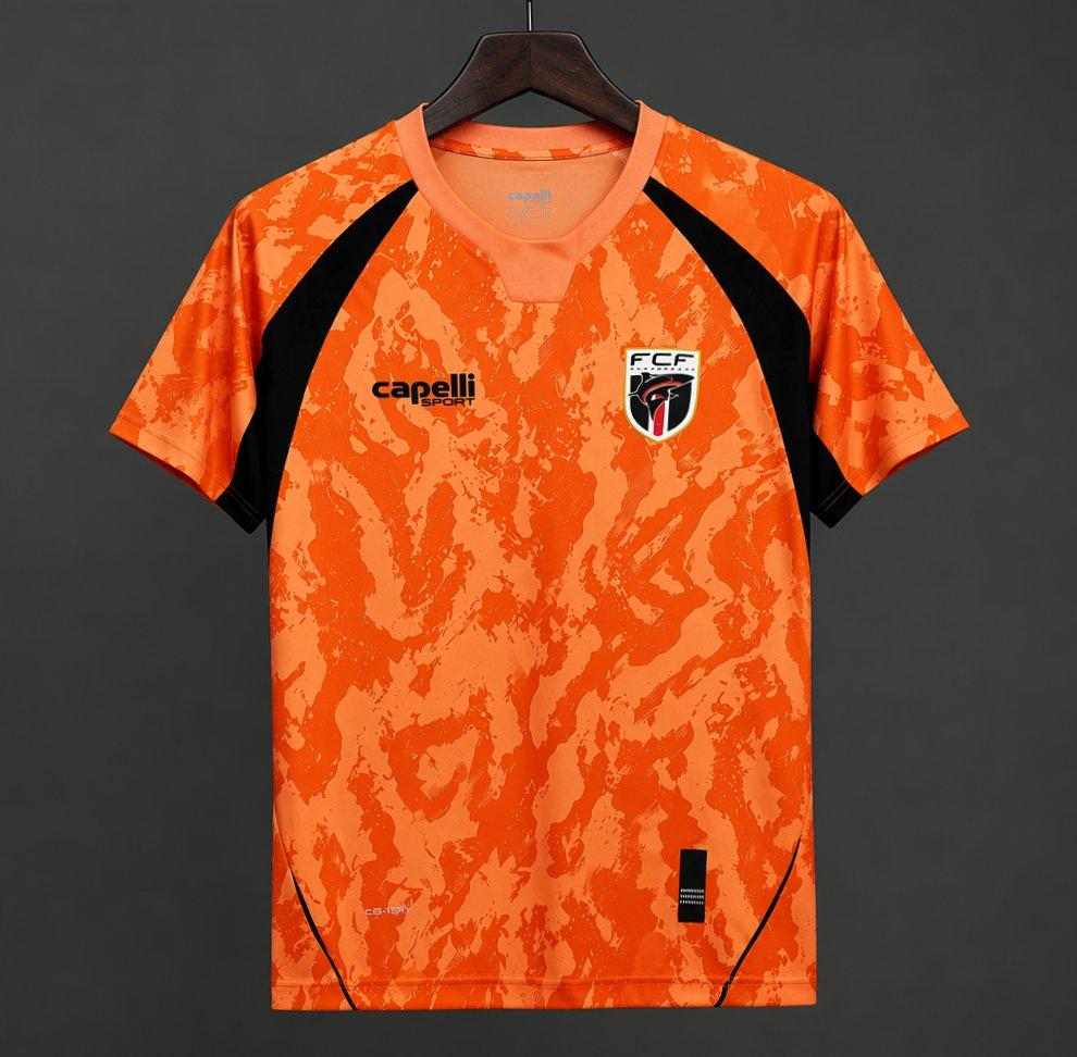 Maillot de football Coupe du monde Cape Verde orange gardien — 2026 · tailles S–2XL