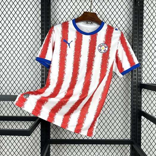 Maillot de football adulte Paraguay Coupe du monde — 2026 · Domicile
