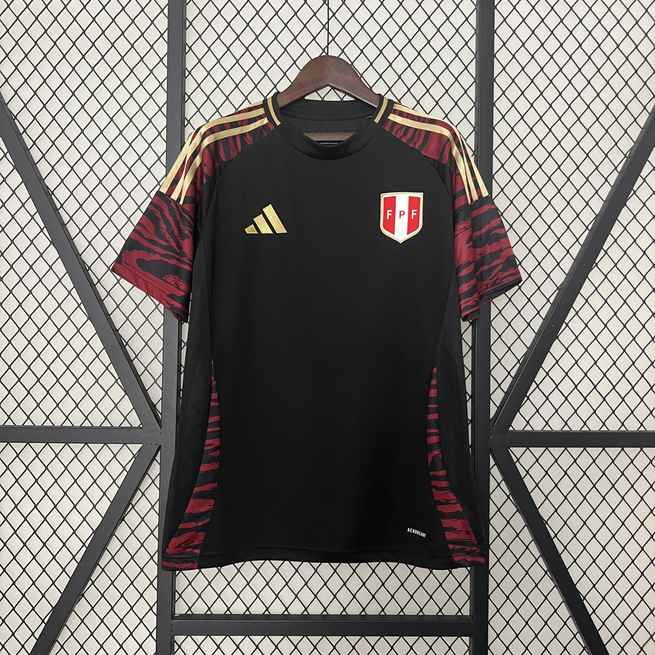 Maillot de football Peru noir — 2024 · Extérieur