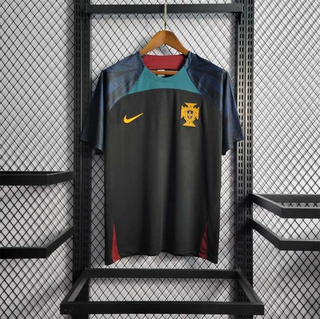 2022 Portugal Black Training shirt