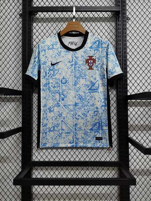 2024 Portugal away blue jersey