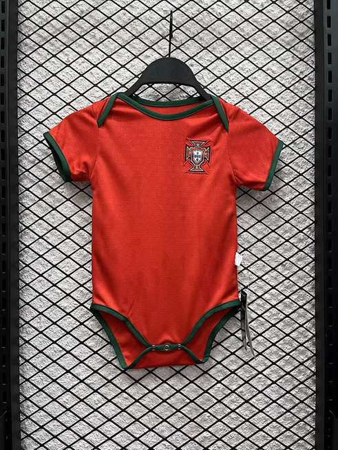 2025 Portugal home baby jersey