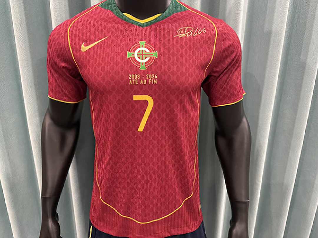 2026/27 Portugal C Ronaldo Special Player Edition Soccer Jersey S-XXL
