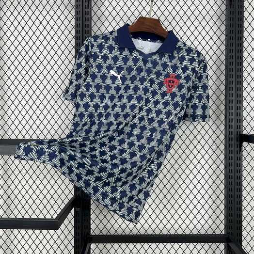 25-26 Portugal dark blue training jersey