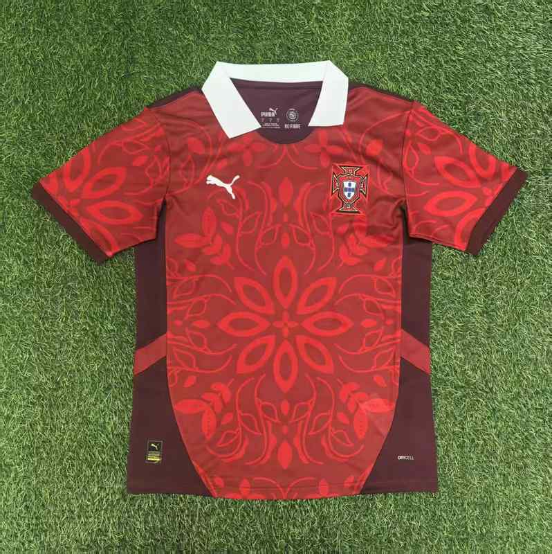 25-26 Portugal special version red soccer jersey size S-2XL