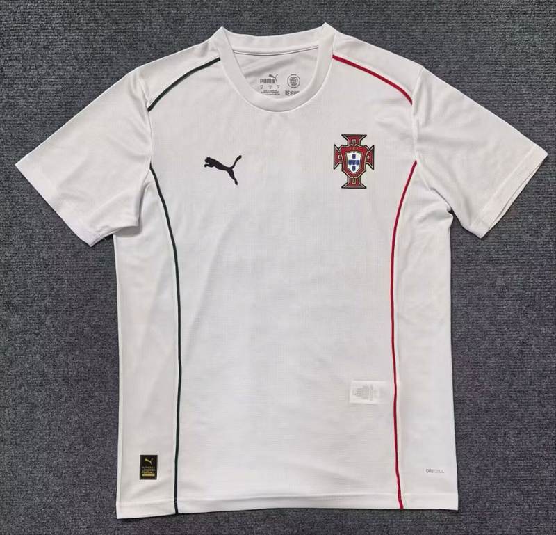 25-26 Portugal white T shirt