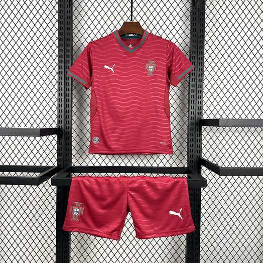 Kids Portugal 2026 World Cup Home Kit