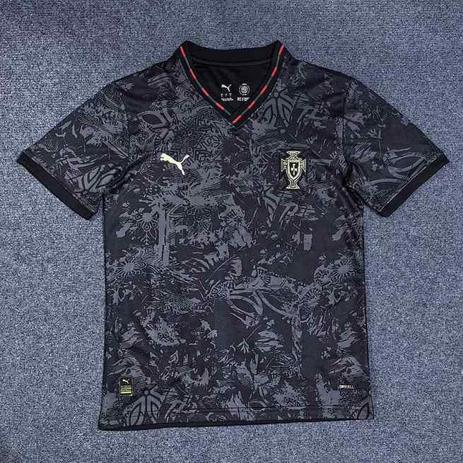 Portugal 2025/26 Black Training Shirt