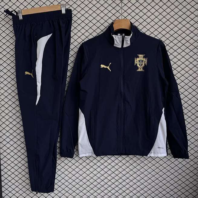Coupe-vent Portugal noir — 2025/26 · tailles S–2XL