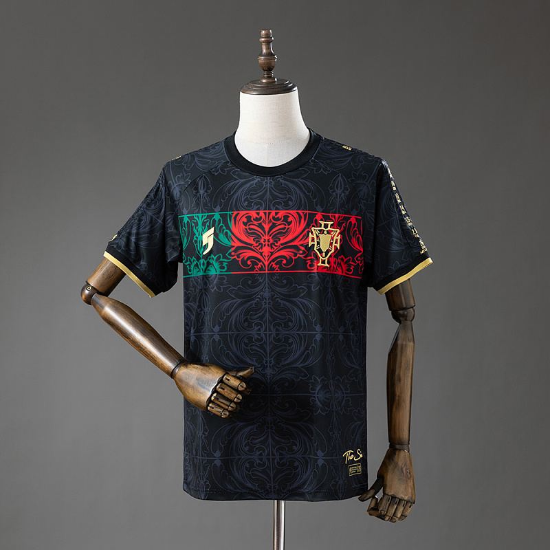 Maillot de football Portugal édition spéciale noir — 2026 · tailles S–4XL