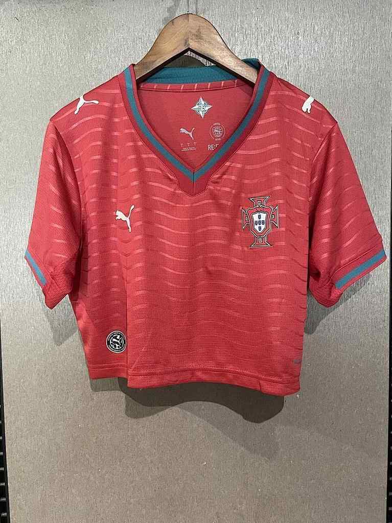 Portugal 2026 World Cup Home Crop Top size S-XL