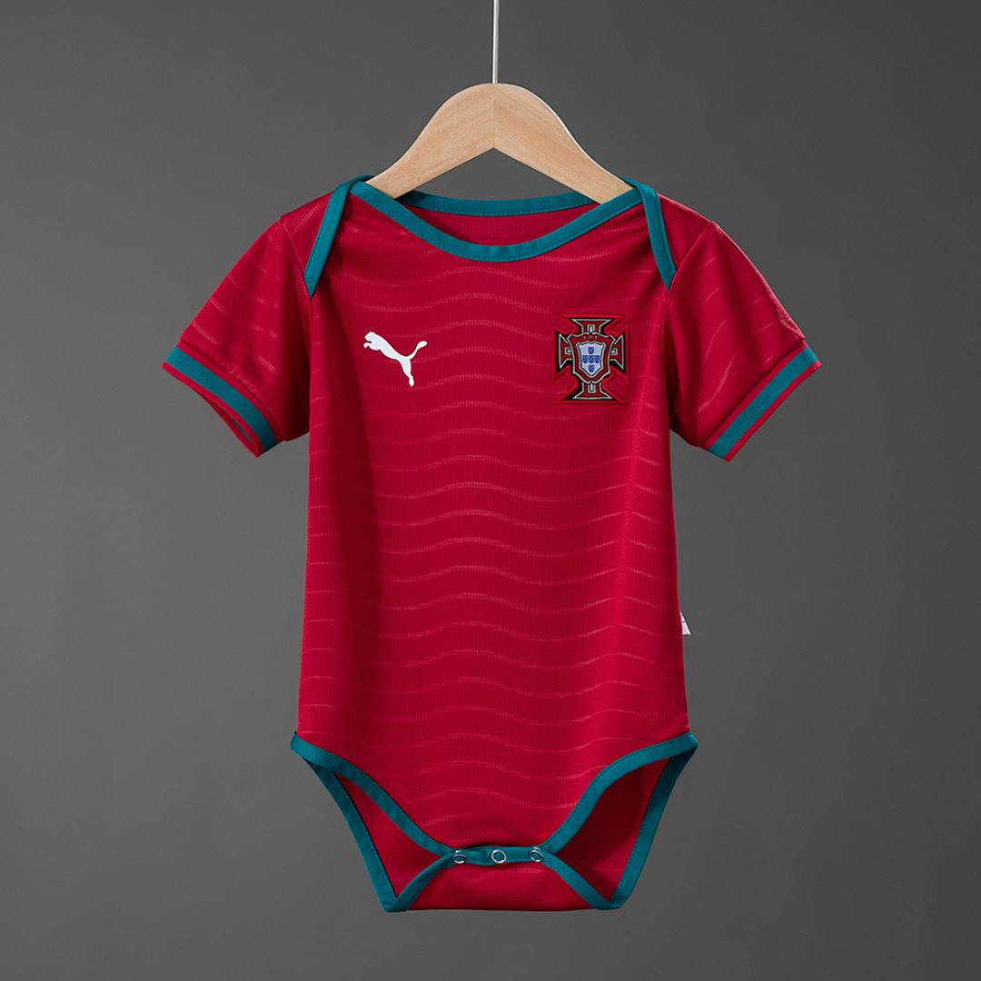 Maillot de football bébé Portugal 26/27 9/12 — Domicile