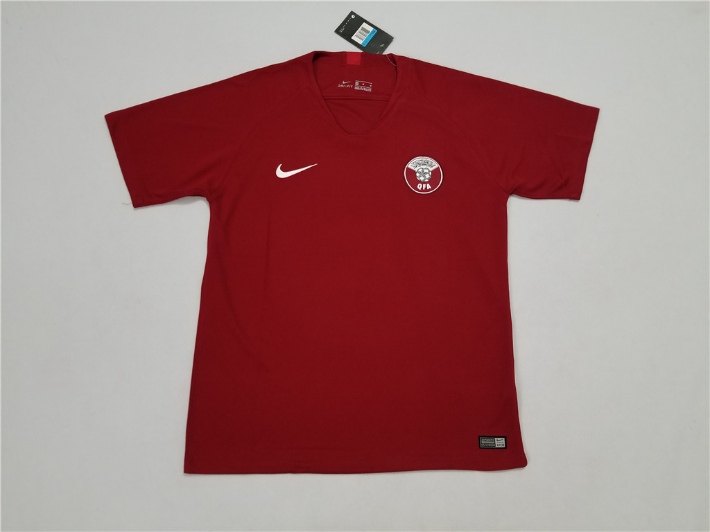 Qatar home red 2019