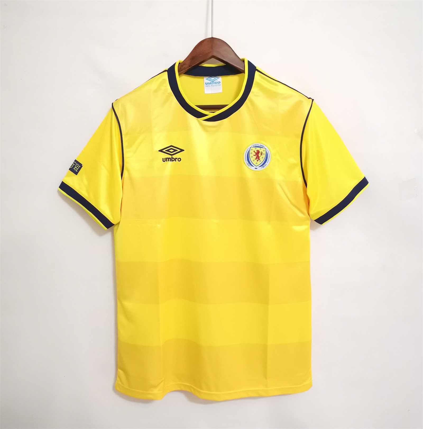 1986 Scotland away