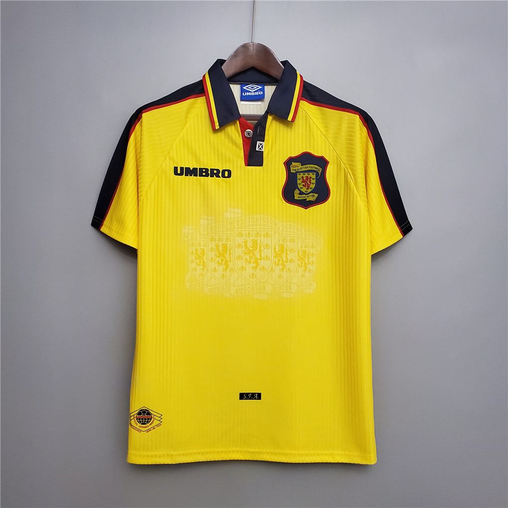 1996/98 Scotland yellow