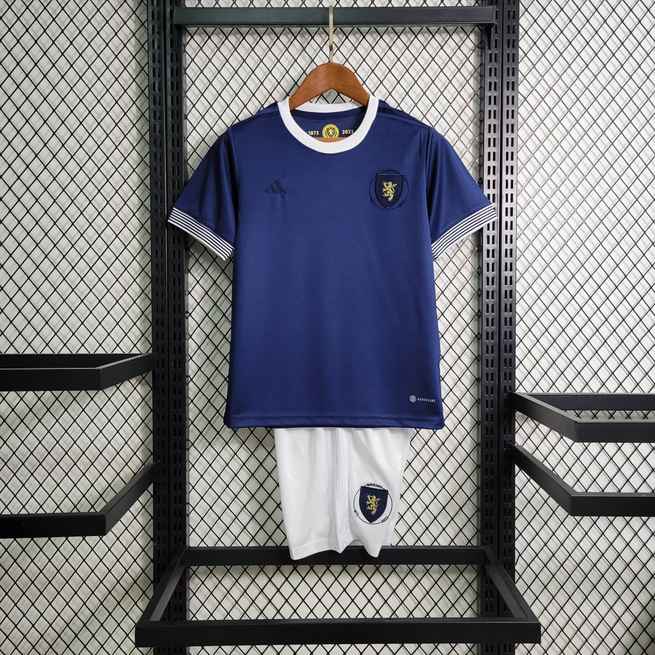 23-24 Scotland KIDS Blue Commemorative Edition Size 16-28