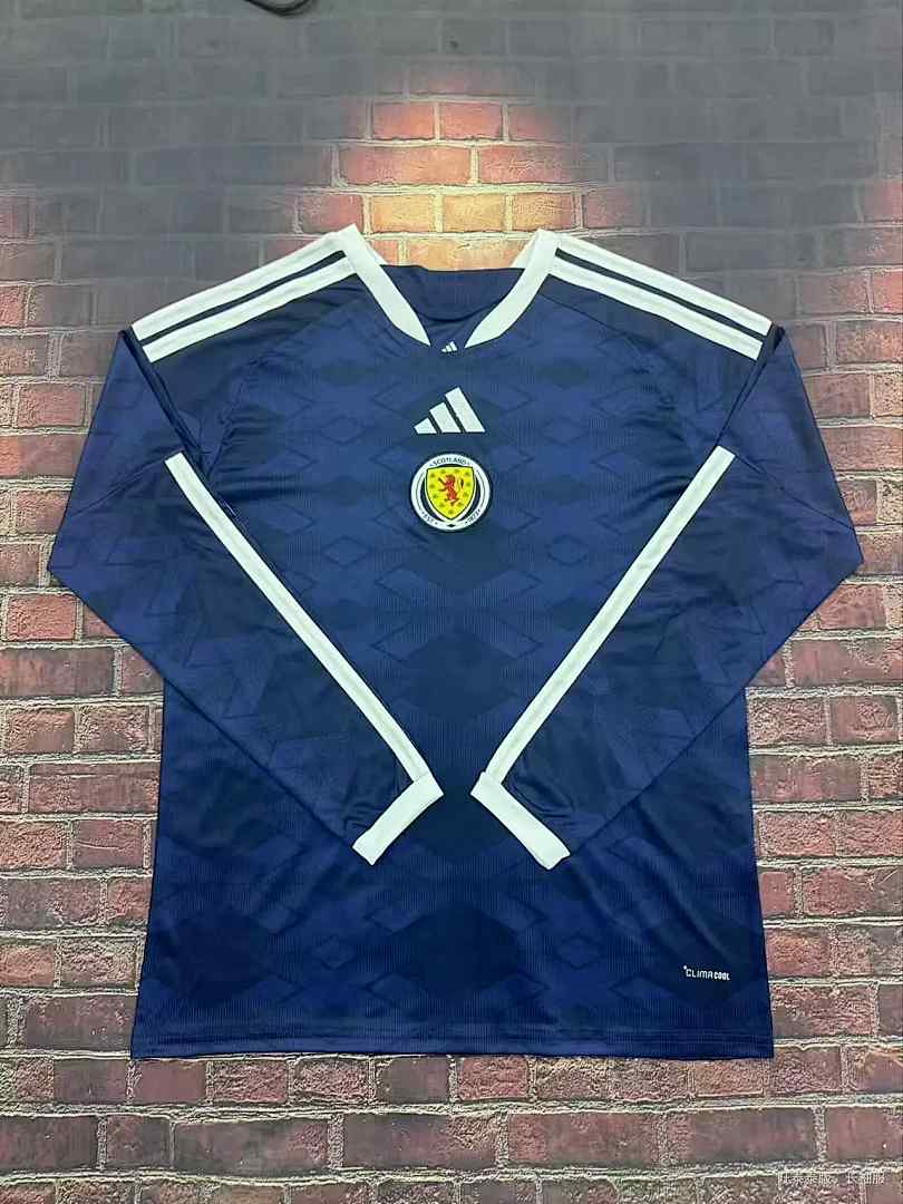 Scotland 2026 World Cup Home Long Sleeve Jersey