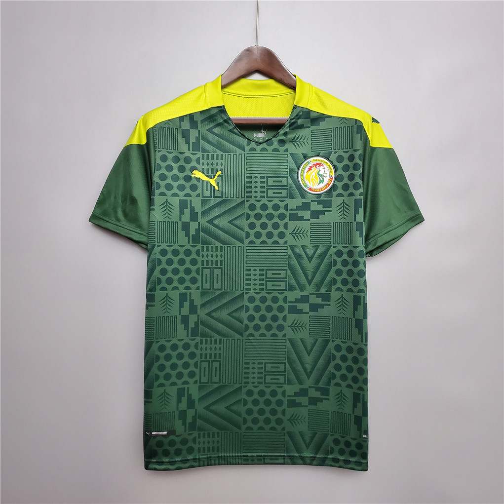 2020 Senegal away green