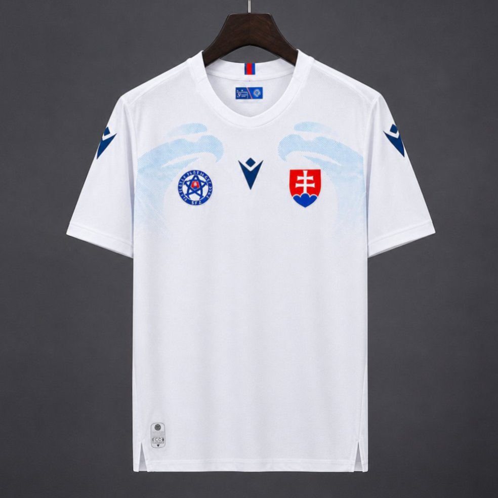 2026/27 Slovakia White Away Soccer Jersey S-4XL
