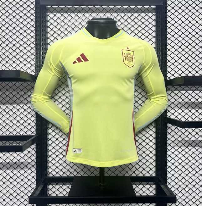 2024 Spain away long sleeve player version jersey