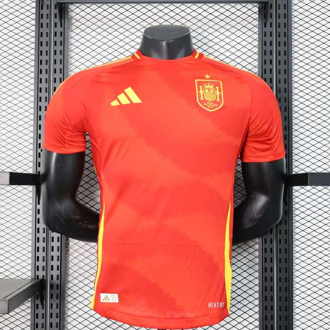 2024 Spain home player version jersey