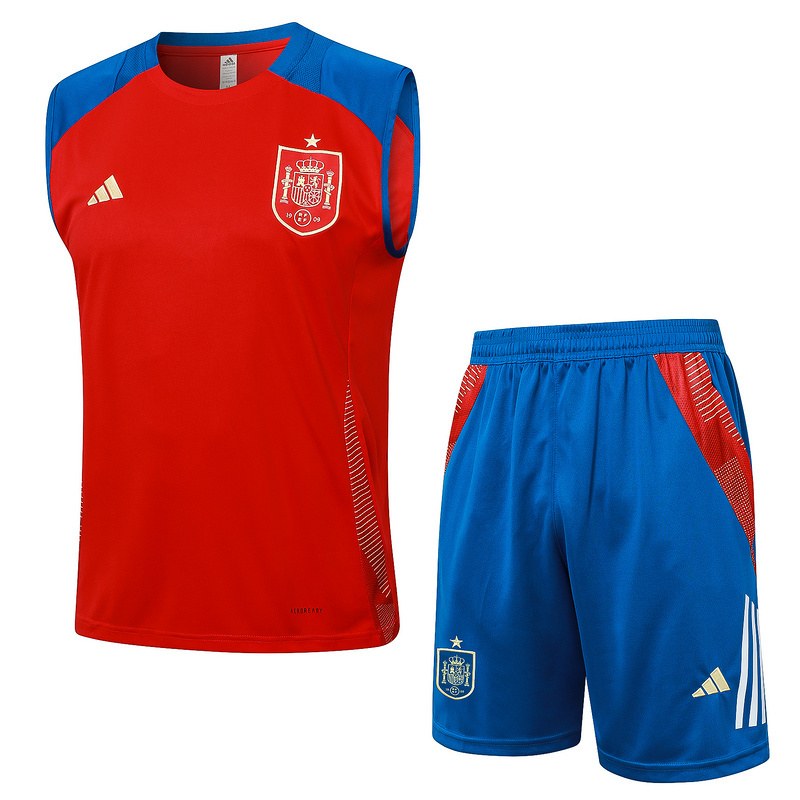 2024 Spain red Vest suit