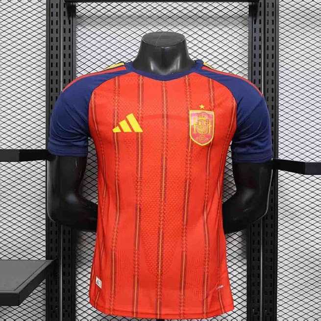 Ensemble de football joueur Espagne Coupe du monde — 2026 · Domicile · Version joueur · tailles S–4XL