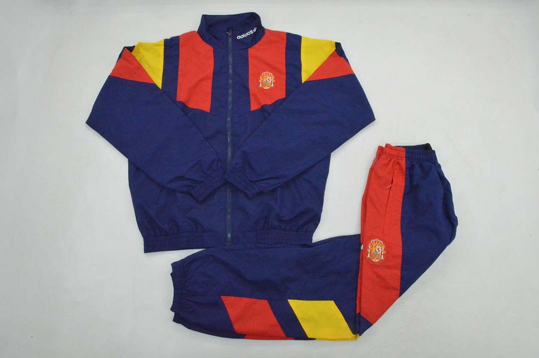 2026 Spain Dark Blue EQT Windbreaker Suit S-2XL(160)