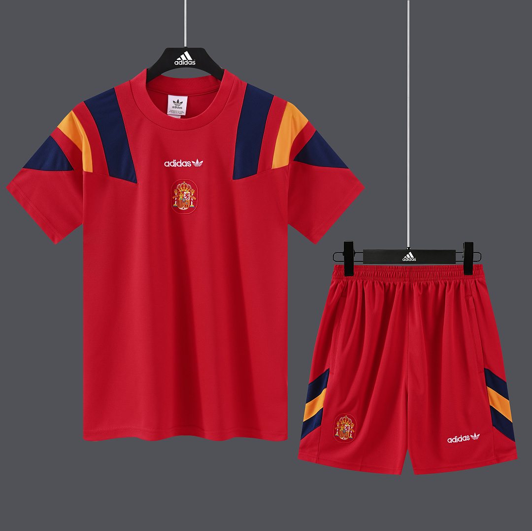 2026 Spain Red Training Suit S-2XL