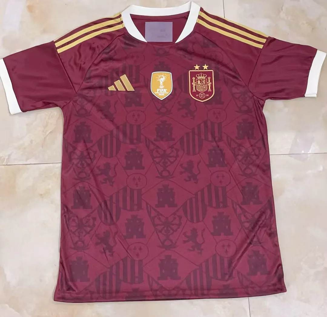 2026 Spain Two-Star Champion Special Edition Soccer Jersey S-4XL