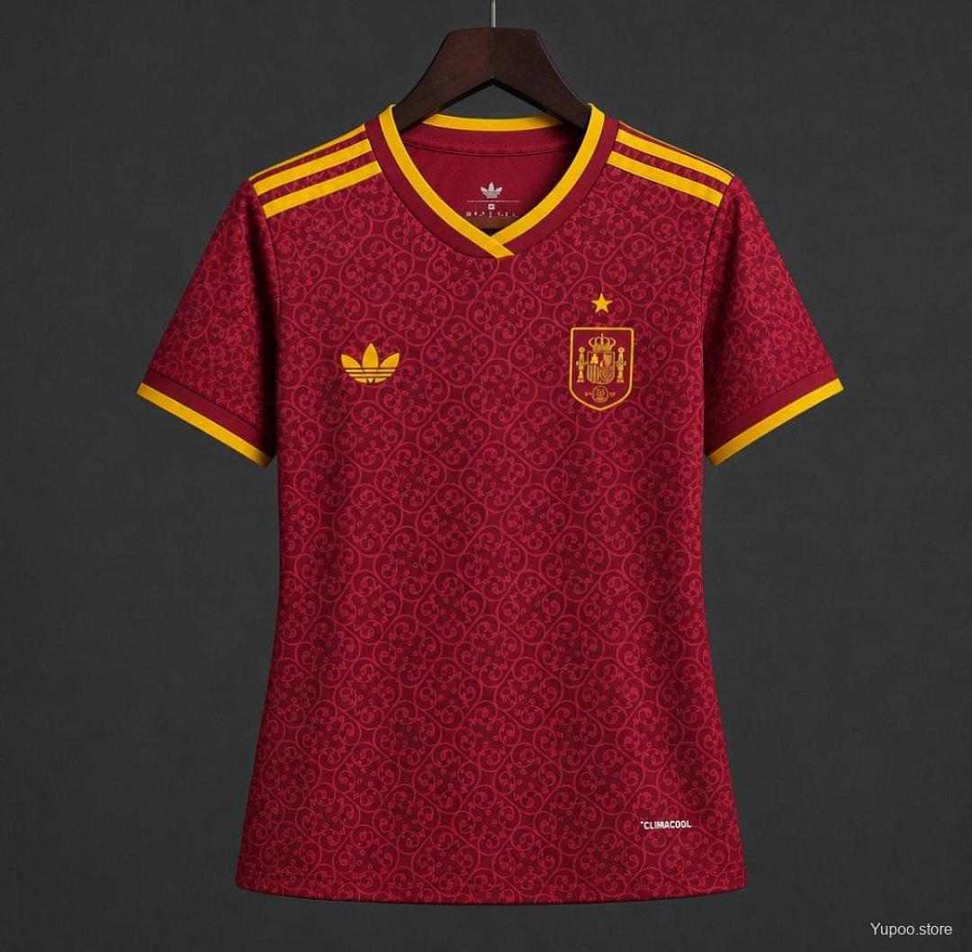 2026 Spain Womens Red Special Edition Jersey