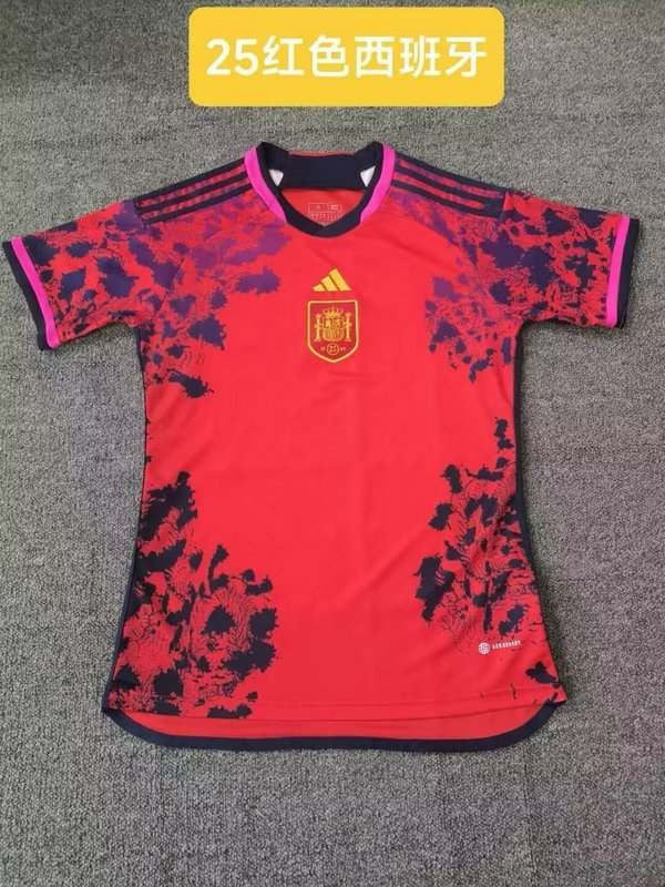 24-25 Spain Red Training Jersey