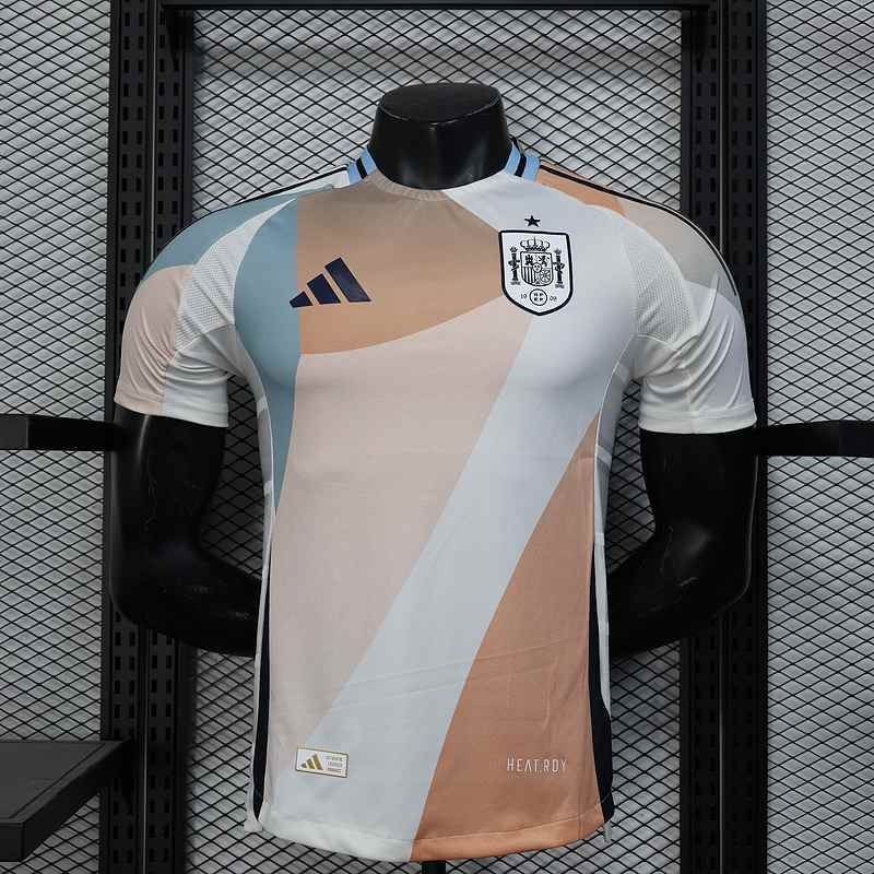 Maillot de football femme 25-26 Espagne équipe — Extérieur · Version joueur