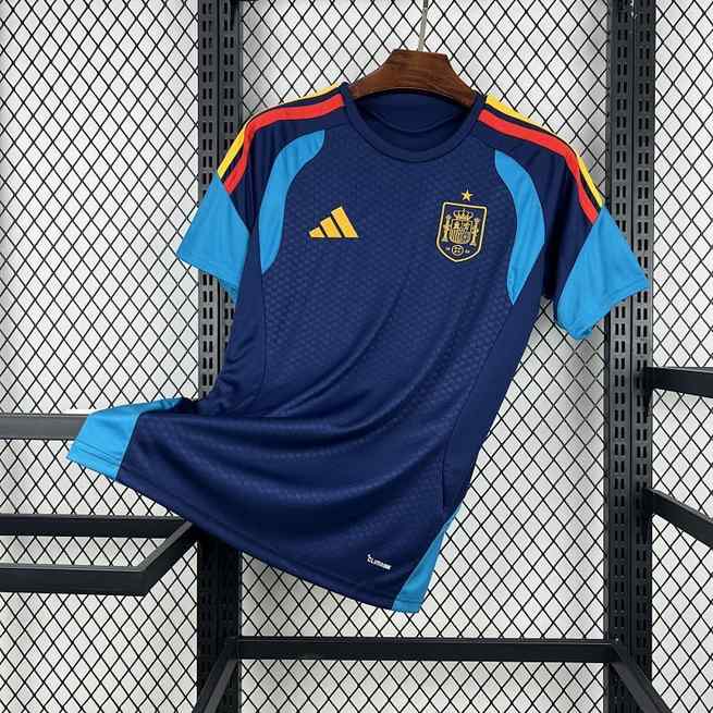 Maillot de football adulte Espagne avant-match — 2026