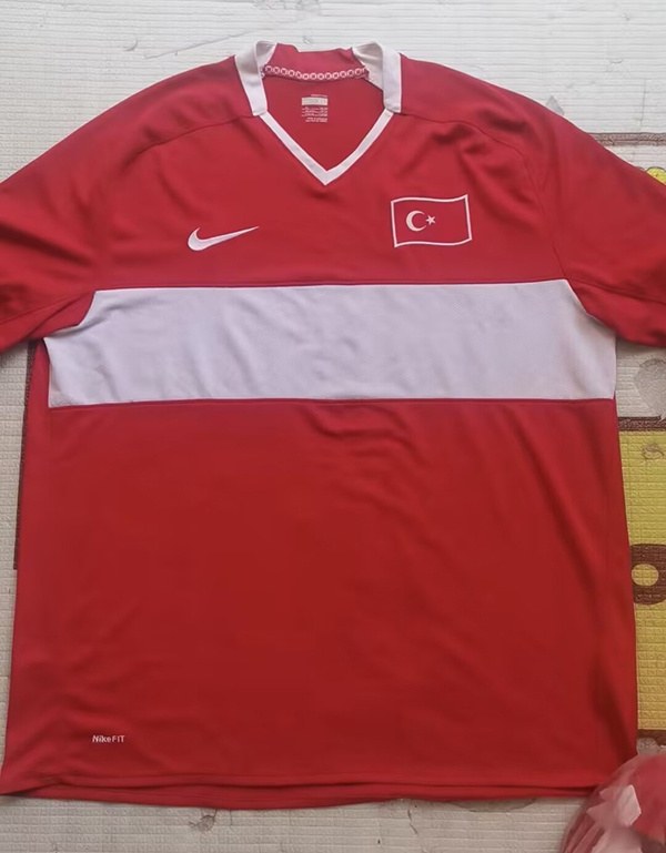 2008 Turkey home retro jersey