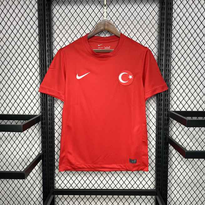 2024 Turkey home red soccer jersey
