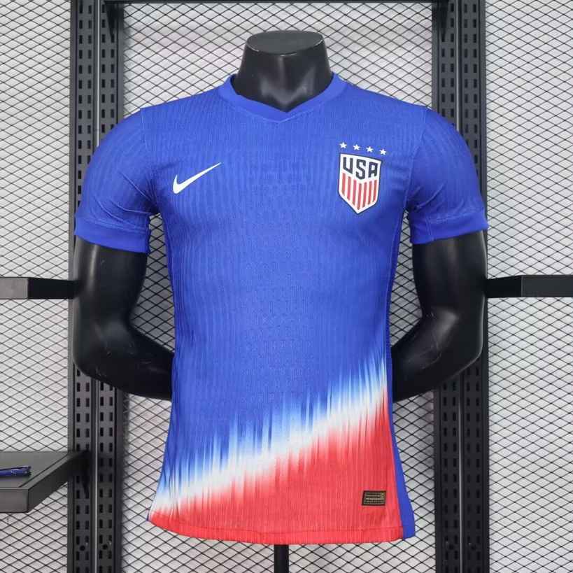 Maillot de football États-Unis bleu — 2024 · Version joueur