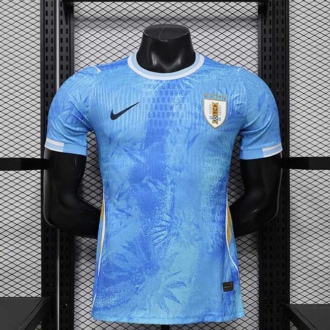 Maillot de football Uruguay bleu spécial joueur édition — 2026 · Version joueur · tailles S–2XL