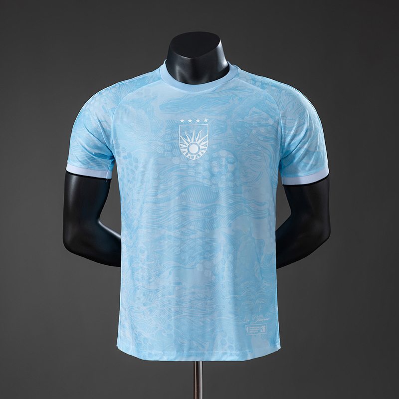 Maillot de football Uruguay Coupe du monde édition spéciale — 2026 · Version joueur · tailles S–2XL