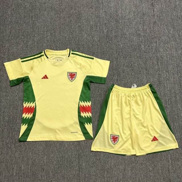 Ensemble de football enfant Pays de Galles — 2024 · Extérieur