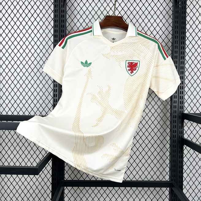 Maillot de football adulte Pays de Galles Coupe du monde — 2026 · Extérieur