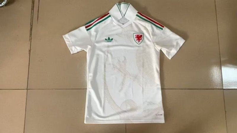 Maillot de football Pays de Galles — 2026 · Extérieur · tailles S–4XL