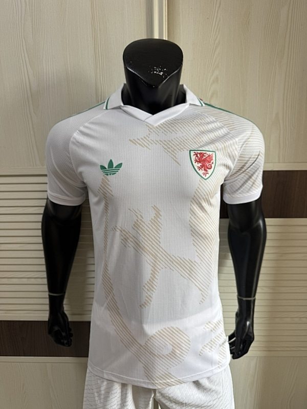 Maillot de football Pays de Galles Coupe du monde — 2026 · Extérieur · Version joueur · tailles S–2XL