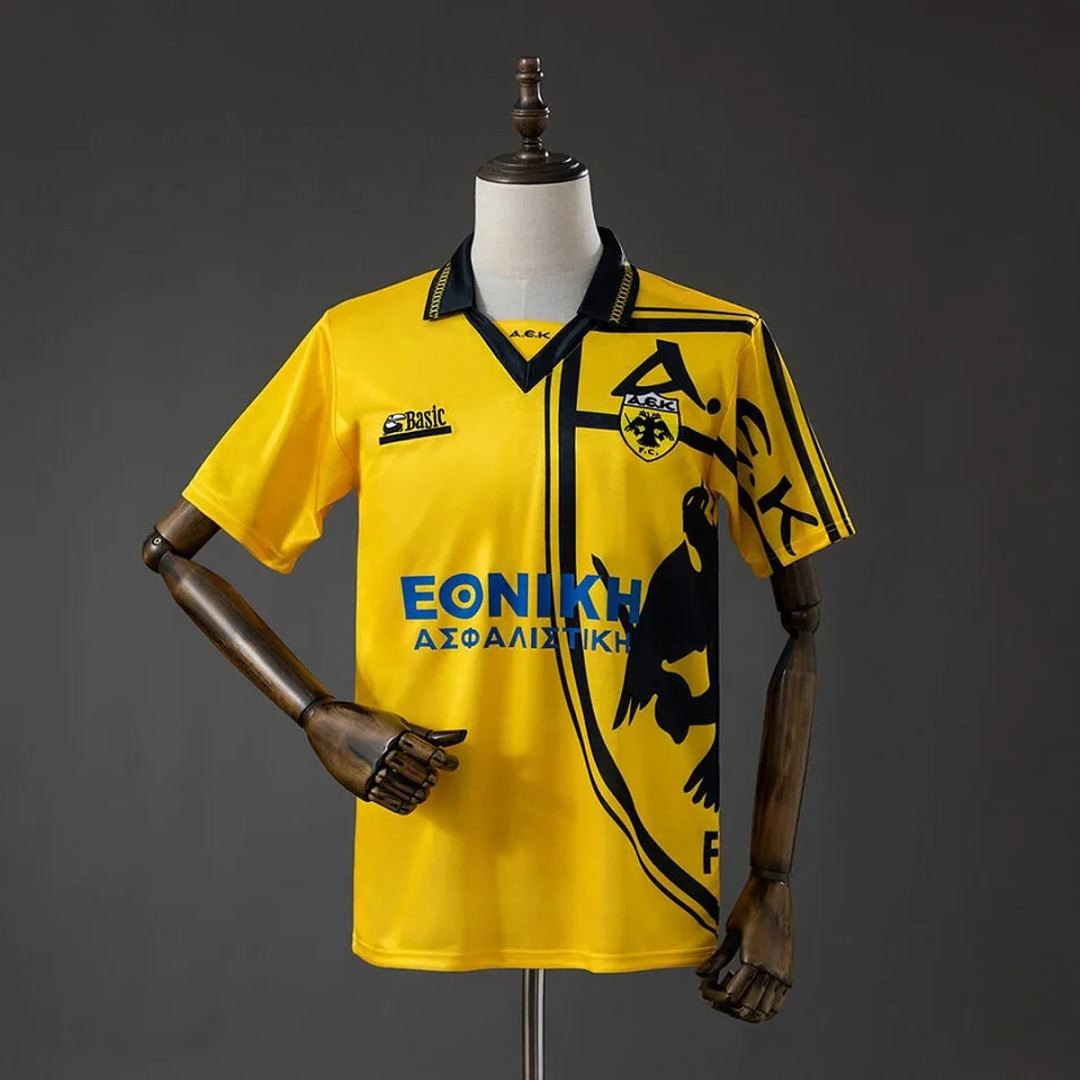 1993/94 AEK Athens Home Retro Jersey Size S-XXL