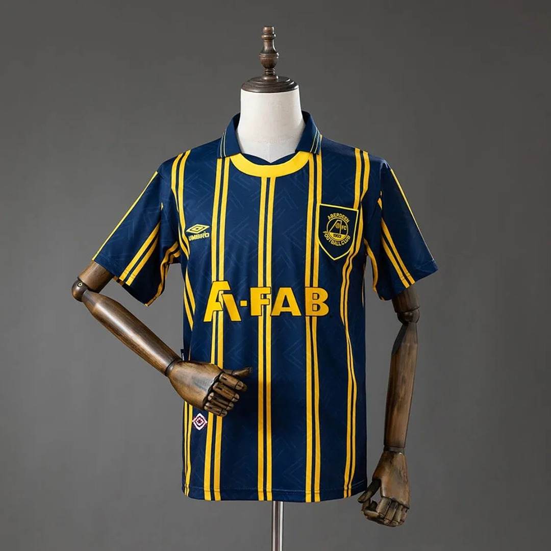 1993/94 Aberdeen Away Retro Jersey Size S-XXL