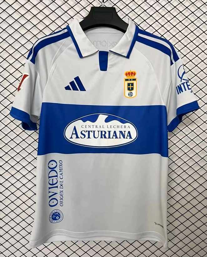 Maillot de football Real Oviedo — 2026/27 · Extérieur · tailles S–4XL