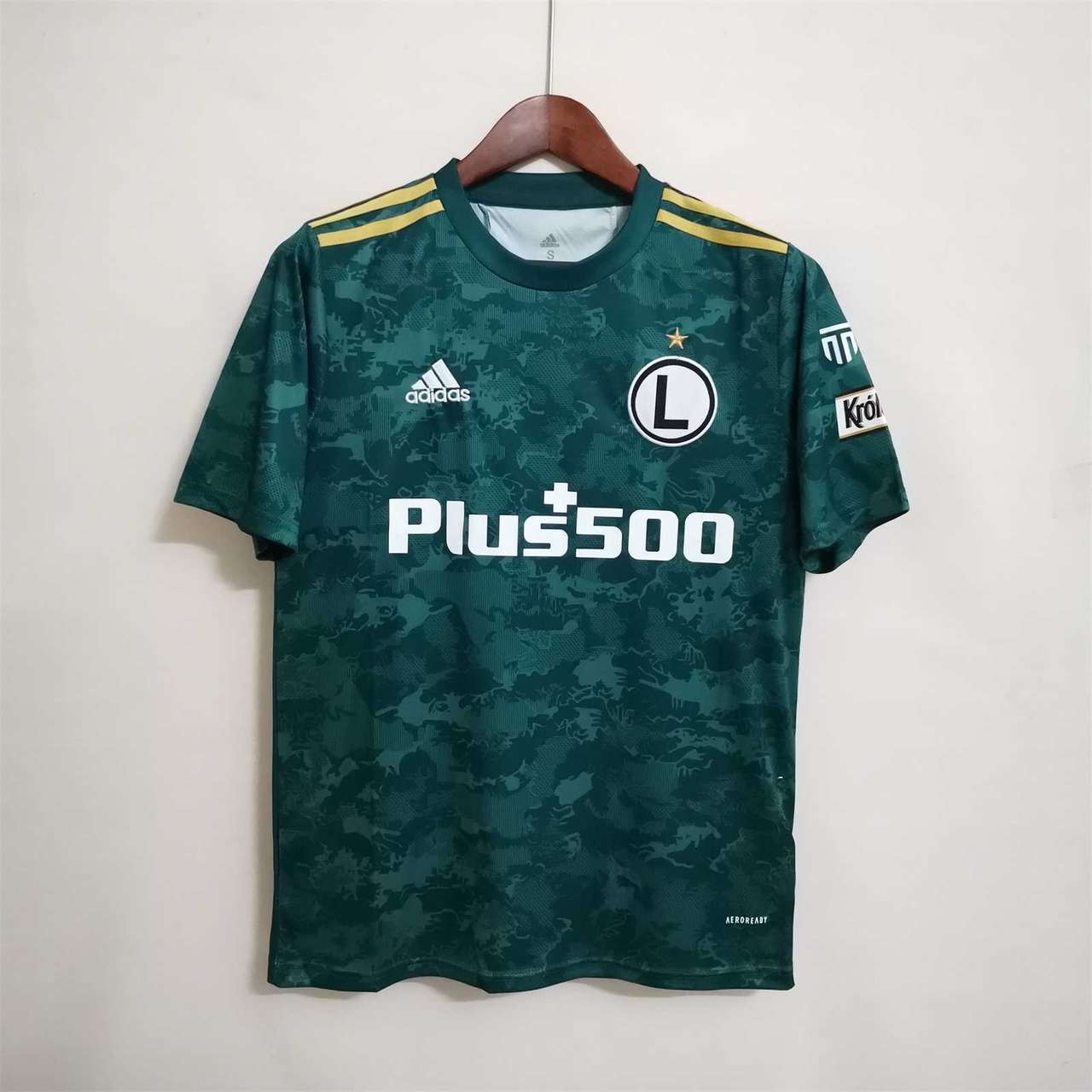 21-22 Legia Warszawa vert troisième tenue